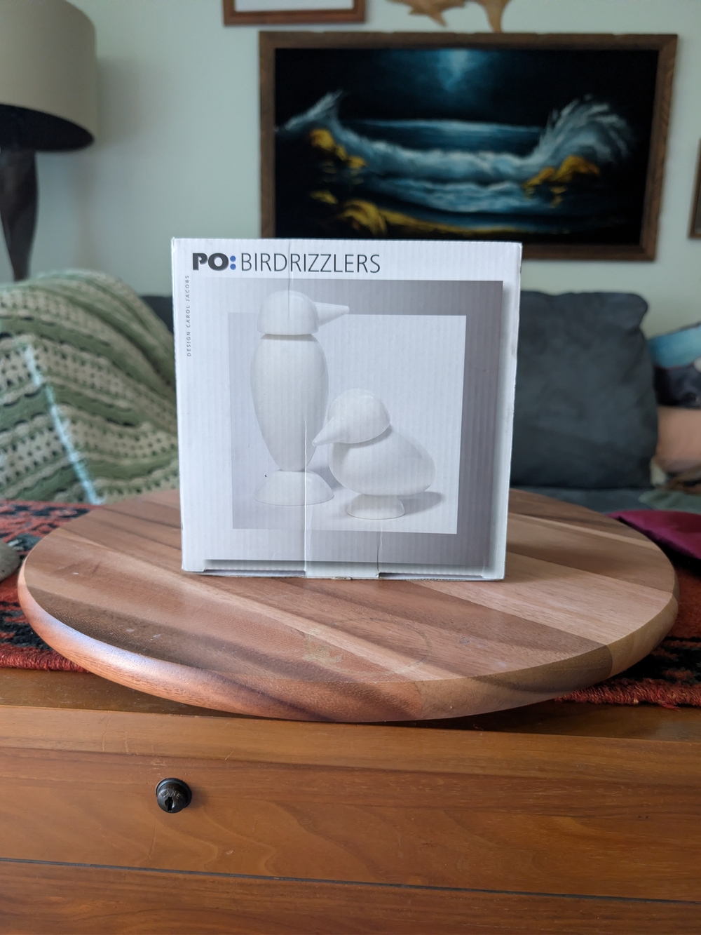 Birdrizzlers White Ceramic Bird Accent Set